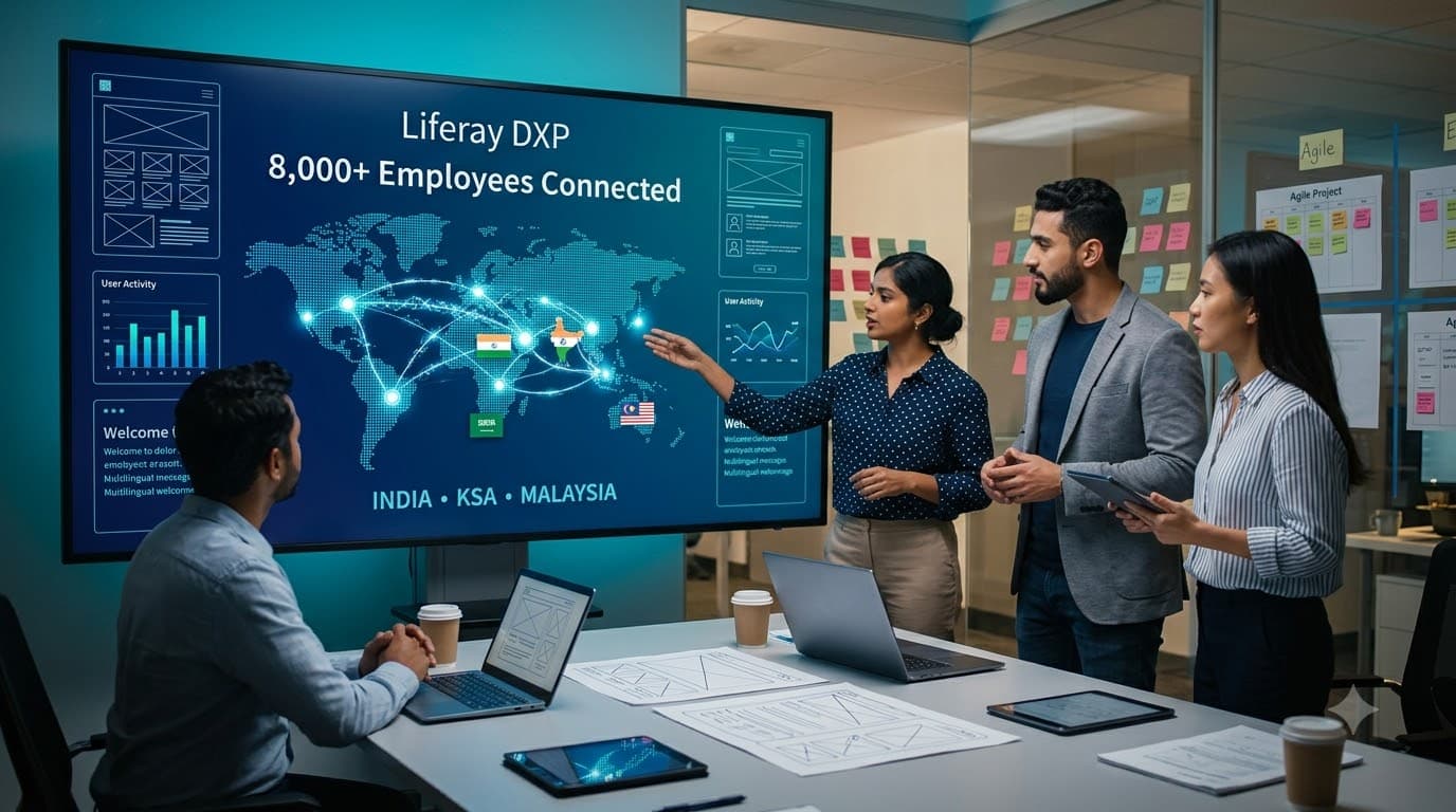 How we built a Liferay DXP intranet for 8,000 employees across three countries