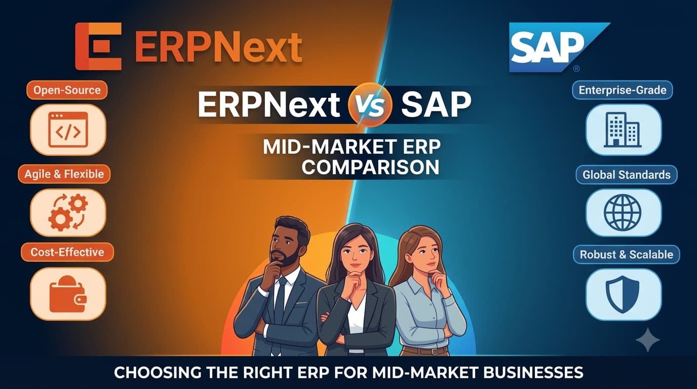 ERPNext vs SAP Business One: an honest comparison for growing manufacturers