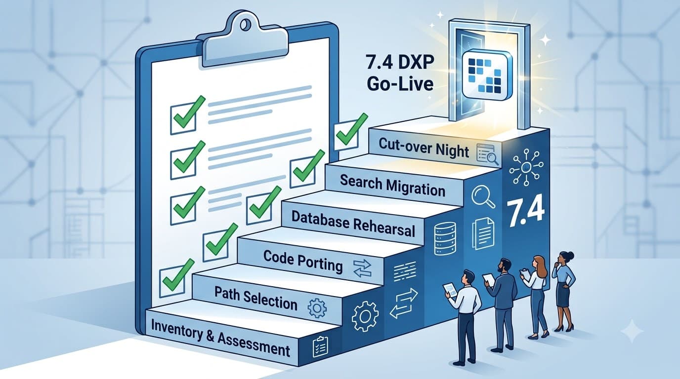 Liferay DXP 7.4 Upgrade Checklist: Inventory to Cut-over