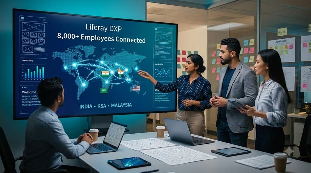 How we built a Liferay DXP intranet for 8,000 employees across three countries